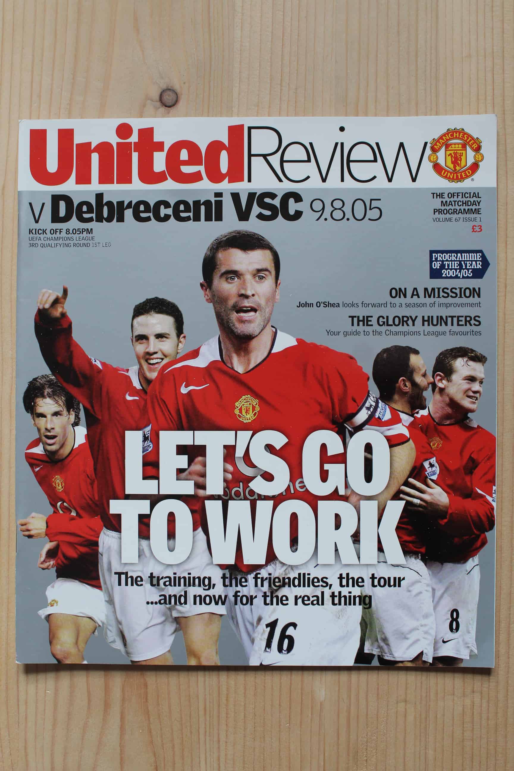 Manchester United FC v Debreceni VSC